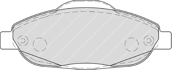 brzdové destičky Ferodo Premier FDB4003