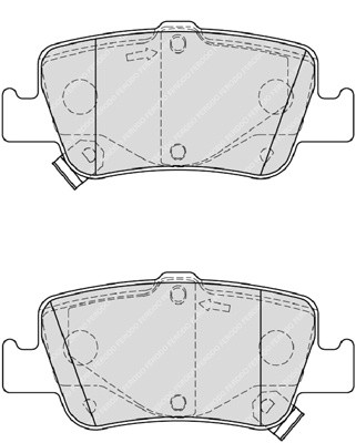 brzdové destičky Ferodo Premier FDB4048