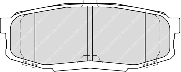 brzdové destičky Ferodo Premier FDB4230